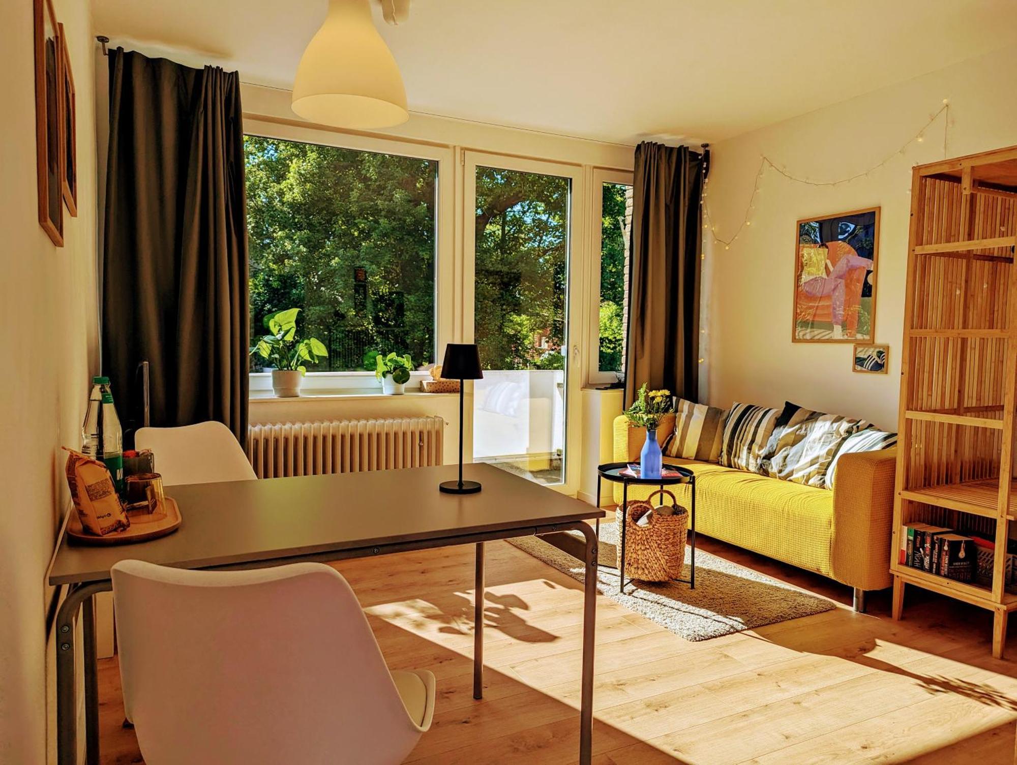 Apartment Mit Balkon In Hannover-Ahlem Exterior foto